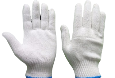 Găng tay sợi trắng 60g