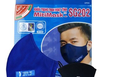 Khẩu trang than hoạt tính Mitimask SG202